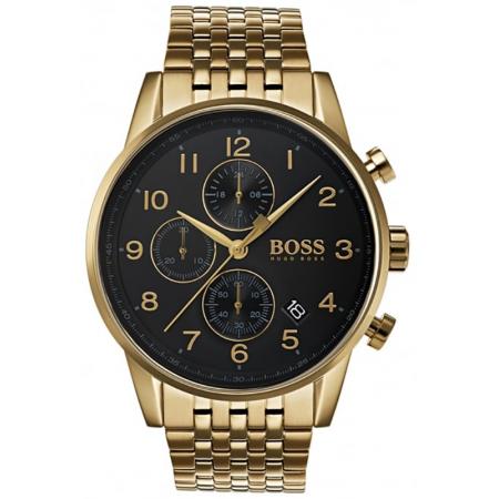 mens hugo boss navigator gq edition chronograph watch 1513538